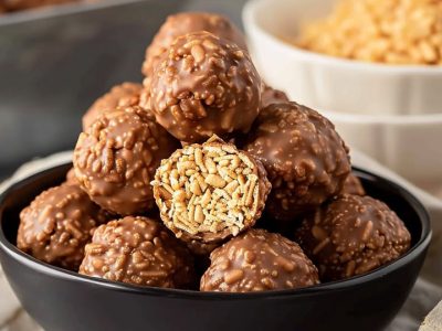 Boules Croustillantes Arachide : Recette Facile