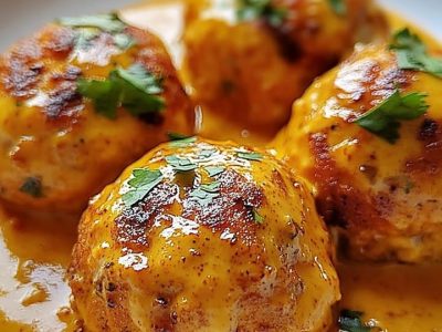 Boulettes Butternut Curry au Lait de Coco : Recette Facile