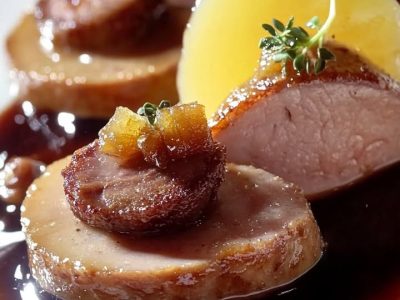 Cuillères Foie-Poire Délicieuses : Recette Facile