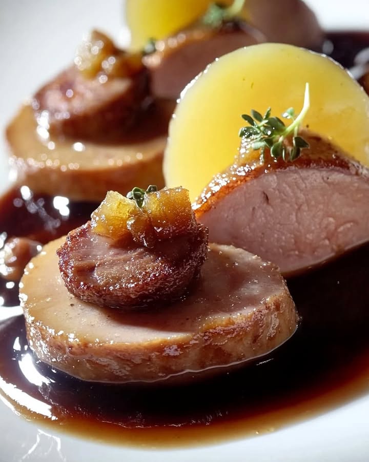 Cuillères Foie-Poire Délicieuses