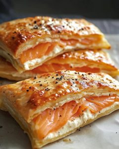 Feuilletés Saumon Fromage