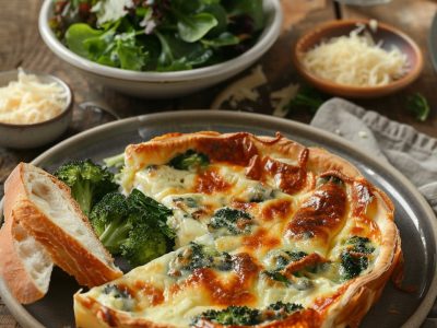 Recette Délicieuse du Flan au Brocoli et Fromage : Facile et Savoureux