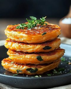 Galettes Douces Épinards