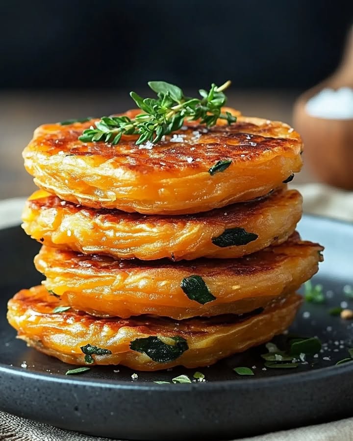 Galettes Douces Épinards