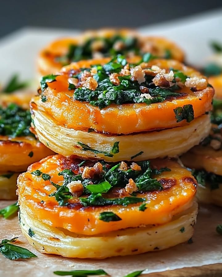 Galettes Épinards Douces