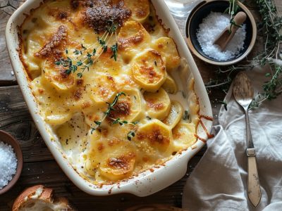 Recette Facile et Délicieuse de Gratin de Légumes d’Hiver