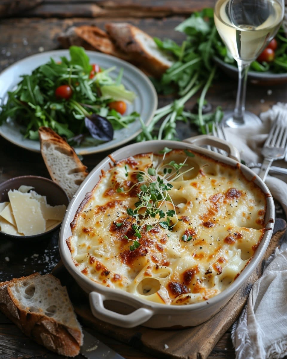 Gratin de potimarron au comté