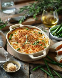Gratin de thon à la tomate