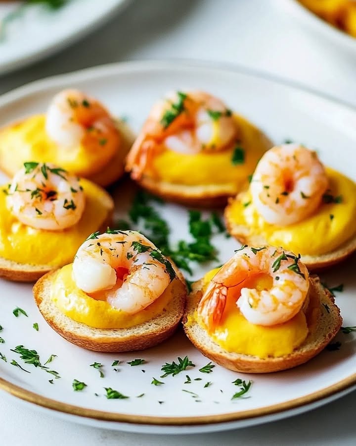 Œufs Mimosa Crevettes