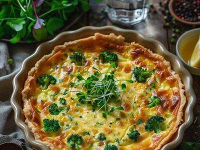 Recette de Quiche aux Brocolis et Fromage : Conseils et Astuces