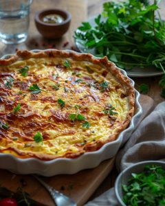 Quiche lorraine traditionnelle