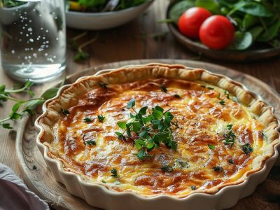 Recette de Quiche sans pâte légère : Facile, Saine et Délicieuse