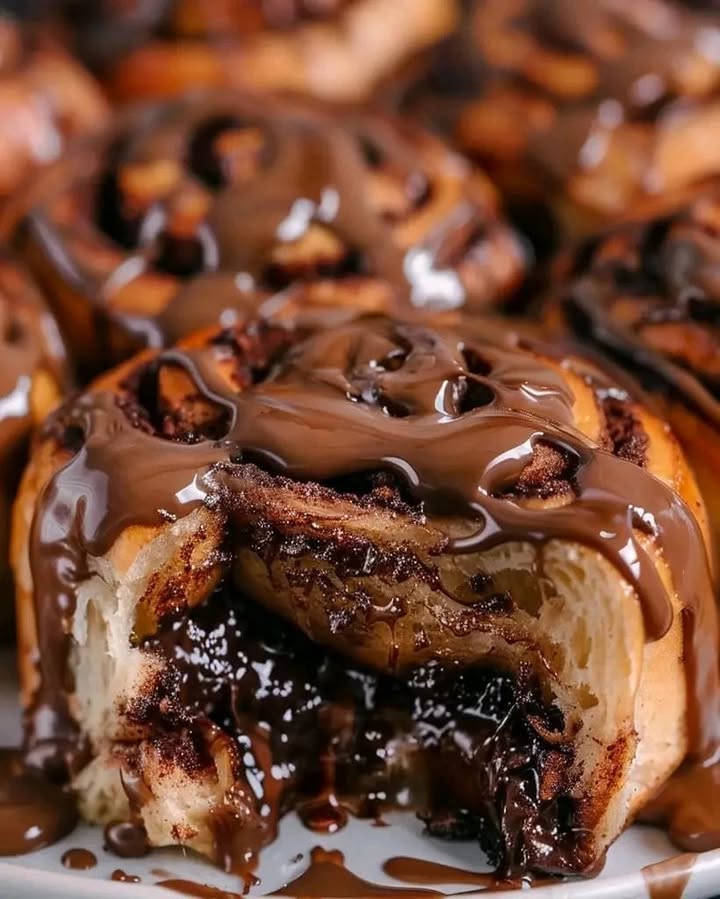 Roulés Chocolat-Café Délicieux