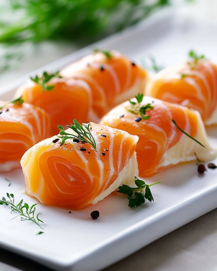 Roulés Saumon Fraîcheur