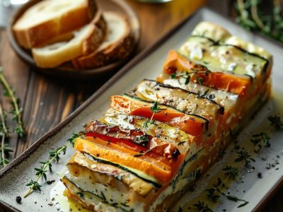 Recette de Terrine de Légumes au Chèvre : Une Délicieuse Entrée Végétarienne