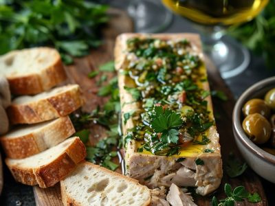 Recette de Terrine de Poulet au Pistou: Un Délice Français