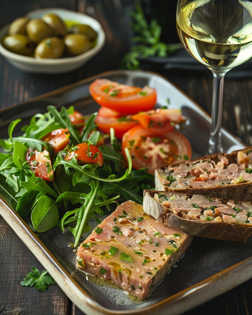 Terrine de thon à la tomate