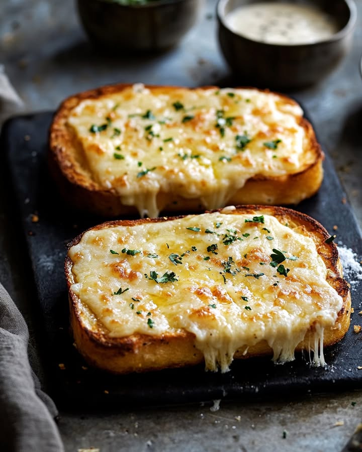 Toast Fromagé Délicieux