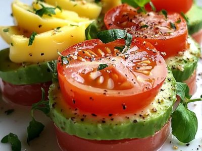 Verrines Thon Avocat : Recette Facile et Rapide