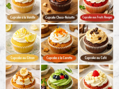 10 Cupcakes Délicieux