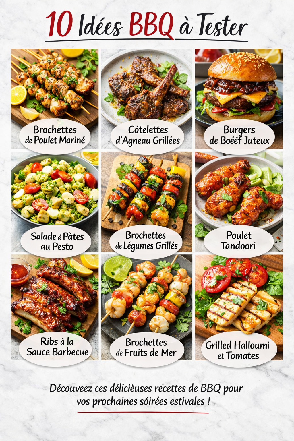 10 Idées BBQ à Tester