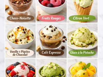 10 Idées de Glaces à Tester