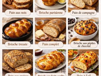 10 Idées de Pains et Brioches