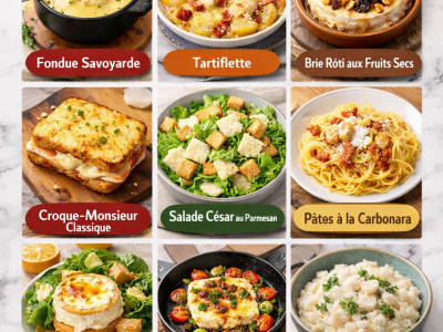 10 Idées de Recettes au Fromage