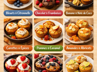 10 Muffins Gourmands à Tester