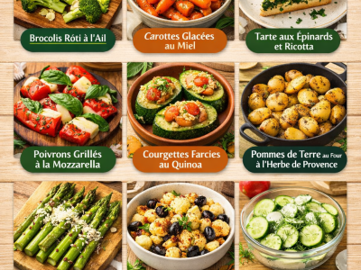 10 Recettes de Légumes Savoureux