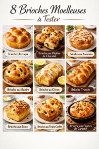 8 Brioches Moelleuses à Tester