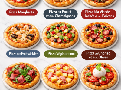 8 Idées de Pizzas Gourmandes
