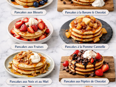 8 Pancakes Gourmands