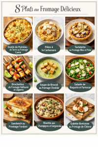8 Plats au Fromage Délicieux