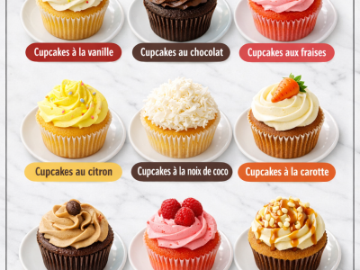 8 Recettes de Cupcakes Faciles