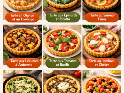 8 Tartes Salées Délicieuses