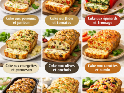 9 Cakes Salés Faciles