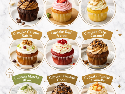 9 Cupcakes Gourmands à Tester