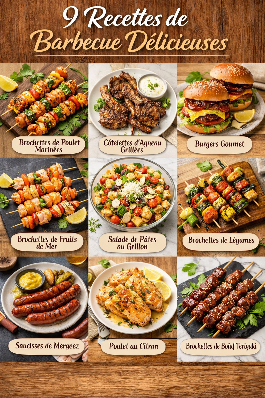 9 Recettes de Barbecue Délicieuses