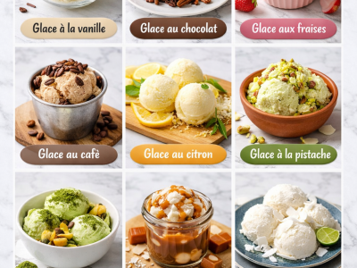 9 Recettes de Glaces Maison