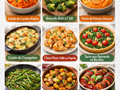 9 Recettes de Légumes Faciles