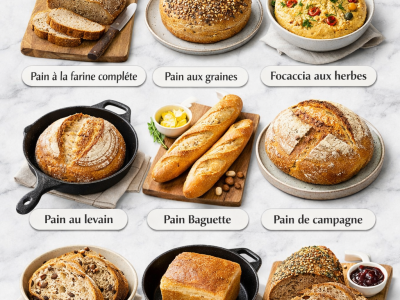 9 Recettes de Pains Maison
