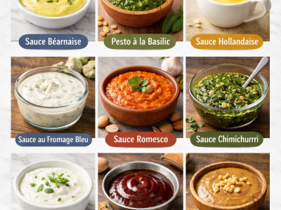 9 Sauces Maison Faciles