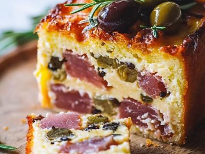 Cake Salé Jambon Olives : Recette Facile et Inratable