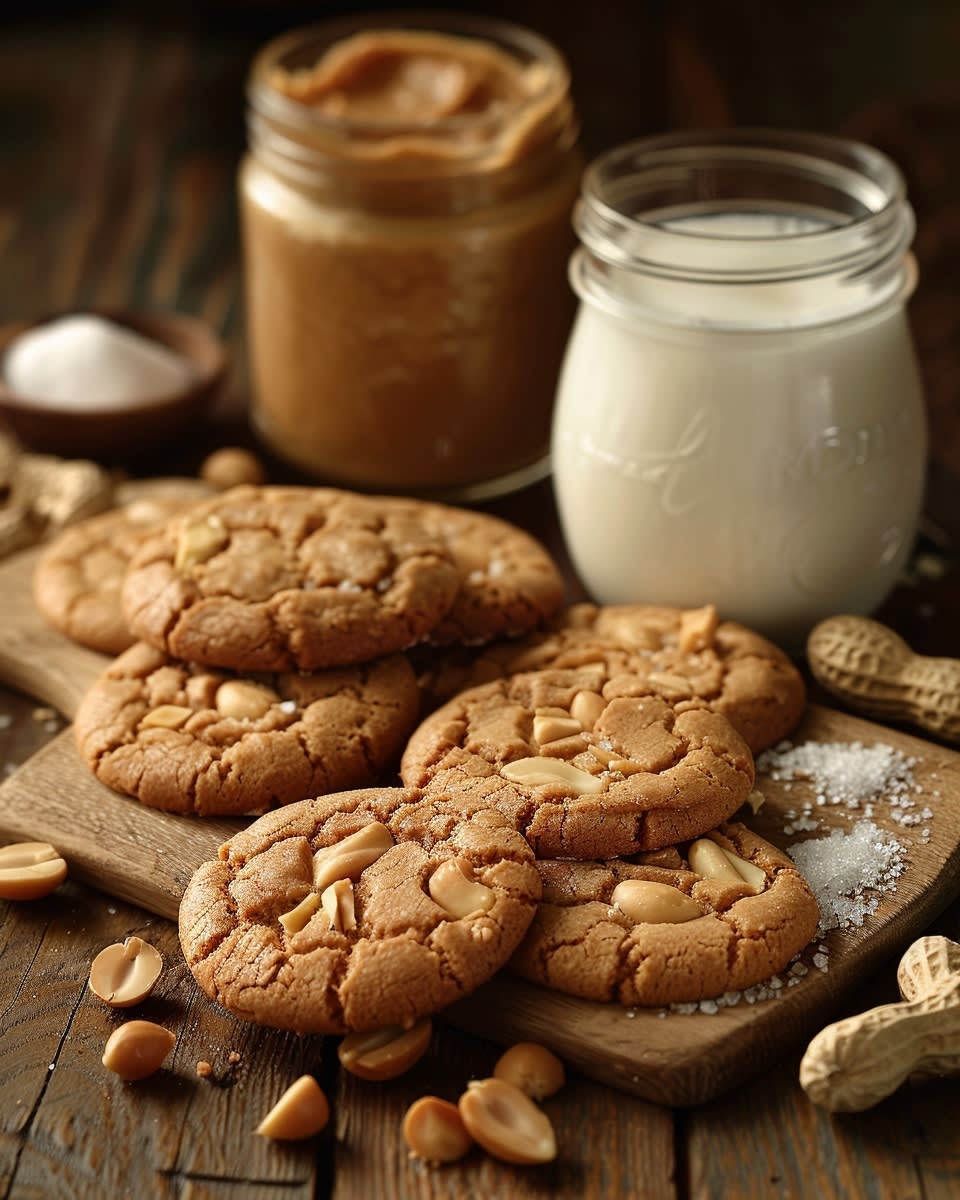 Cookies au beurre de cacahuète