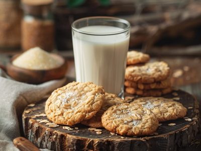 Recette Délicieuse de Cookies aux Flocons d’Avoine pour une Collation Saine
