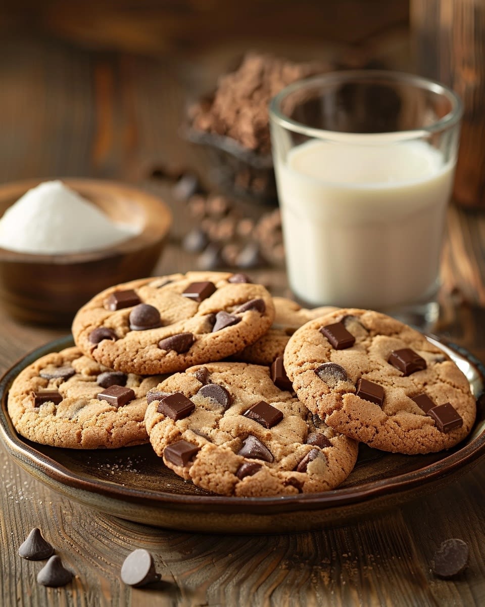 Cookies croustillants aux pépites