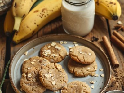 Recette de Cookies Vegan à la Banane : Découvrez le Délice Sain et Délicieux