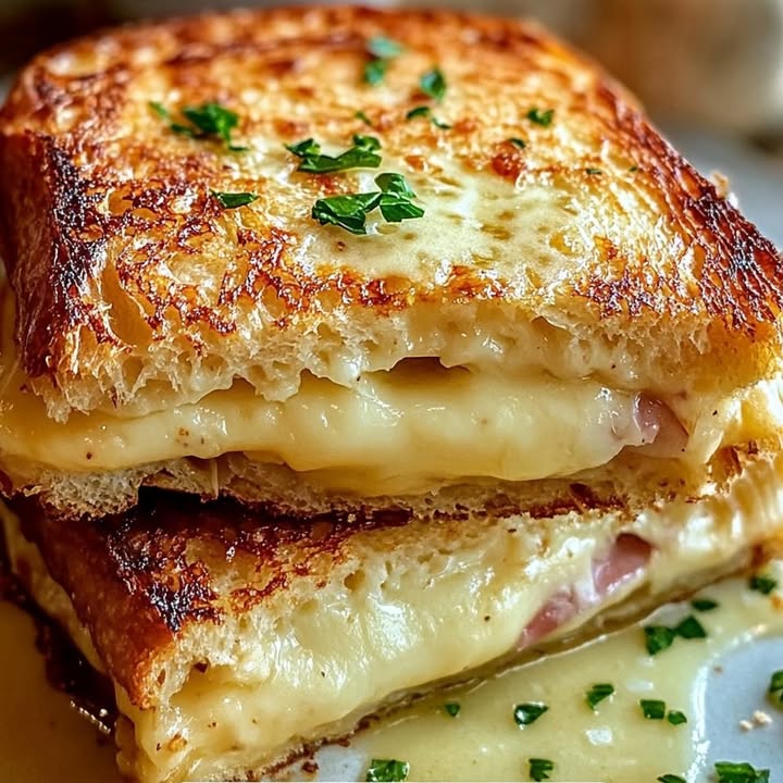 Croque-Monsieur Crémeux Rapide
