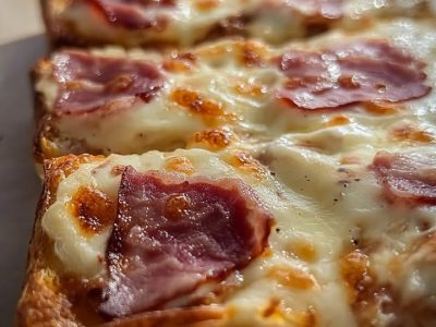 Croque-Monsieur Gourmand Chèvre : Recette Savoureuse